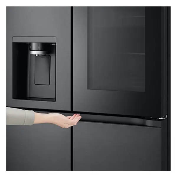 یخچال فریزر  ال جی GR-X39FFCRL رنگ دودی با دستگیره مخفی