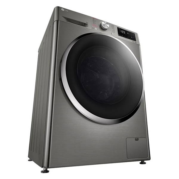 ماشین لباسشویی ال جی F4R3TYGCP رنگ نقره ای پلاتینیومی با سرعت چرخش 1400 دور در دقیقه