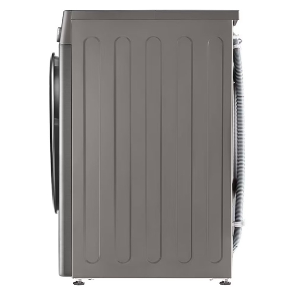 ماشین لباسشویی ال جی F4R3TYGCP رنگ نقره ای پلاتینیومی از بغل