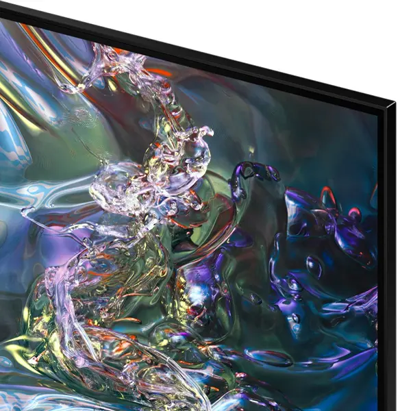 قاب و حاشیه های اطراف صفحه نمایش تلویزیون QLED سامسونگ 75Q60D
