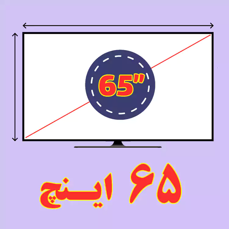 تلویزیون 65 اینچ