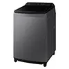 ماشین لباسشویی و پتوشور سامسونگ WA17CG6745BD رنگ خاکستری از کنار