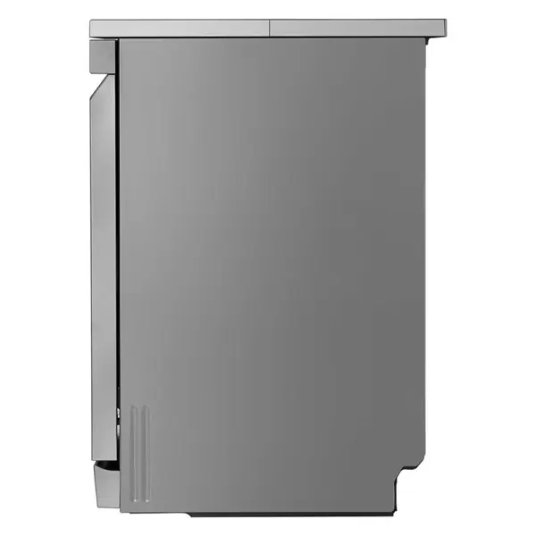 ماشین ظرفشویی 14 نفره سه طبقه ال جی مدل  DFC513FV رنگ نقره ای پلاتینیومی از نمای بغل