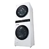 ماشین لباسشویی و خشک کن ال جی مدل WT2116WRK رنگ سفید از نمای کنار