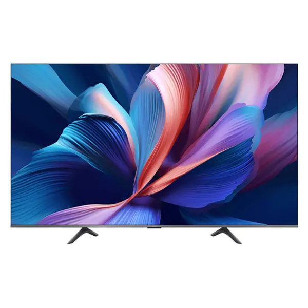 تلویزیون شیائومی 43A Pro 2026  در حالت پایه های نزدیک به هم