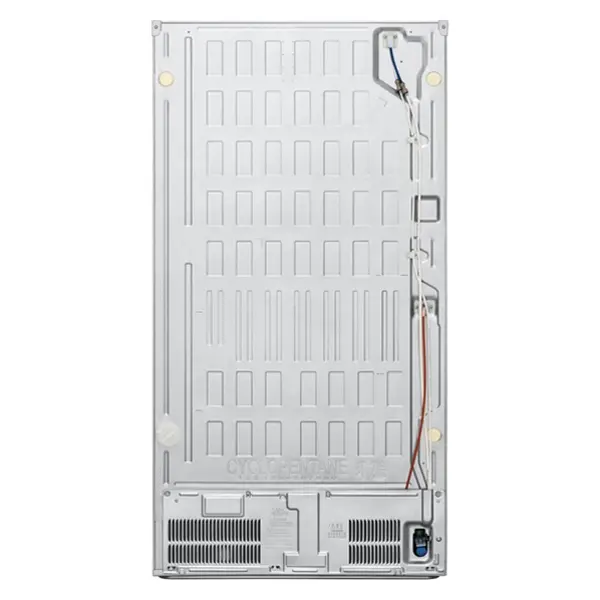 یخچال فریزر فرنچ چهار درب ال جی مدل GR-X39FFQRL رنگ سفید از نمای پشت