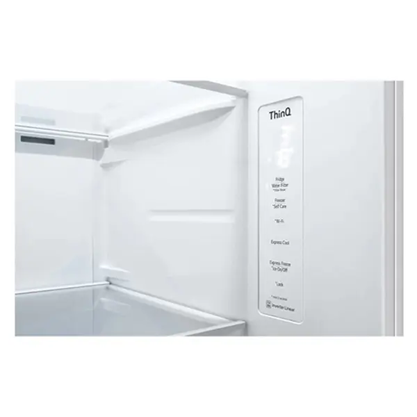 پنل داخلی یخچال فریزر دو درب ال جی GC-J257SQSV 