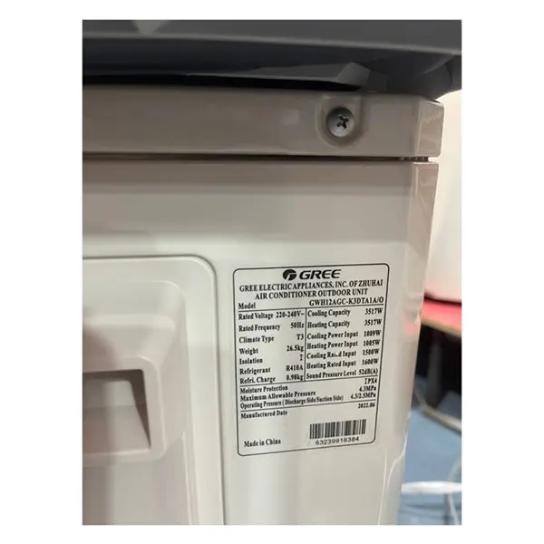 کولر گازی سرمایش گرمایش گری12000 مدل GWH12AGC-K3DTA1A