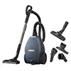 جاروبرقی آاگ VX82-1-5db رنگ آبی همراه با نازل های مخصوص تمیز کردن سطوح مختلف