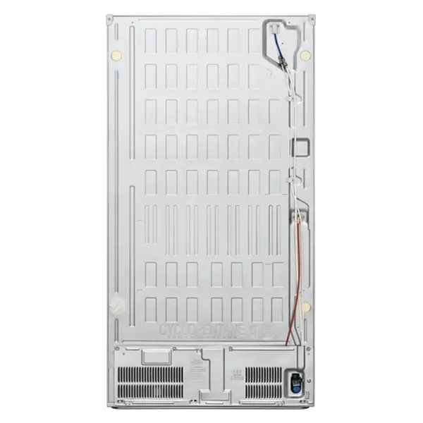 یخچال فریزر فرنچ چهار درب ال جی مدل GR-X33FFQRL رنگ سفید از نمای  پشت