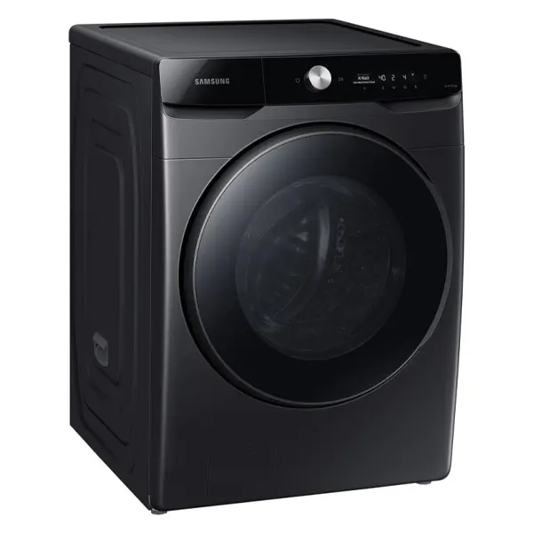 ماشین لباسشویی و خشک کن سامسونگ WD16T6500GV رنگ مشکی از نمای کنار