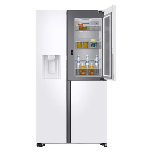 یخچال فریزر ساید بای ساید دو درب دارای مرکز نوشیدنی