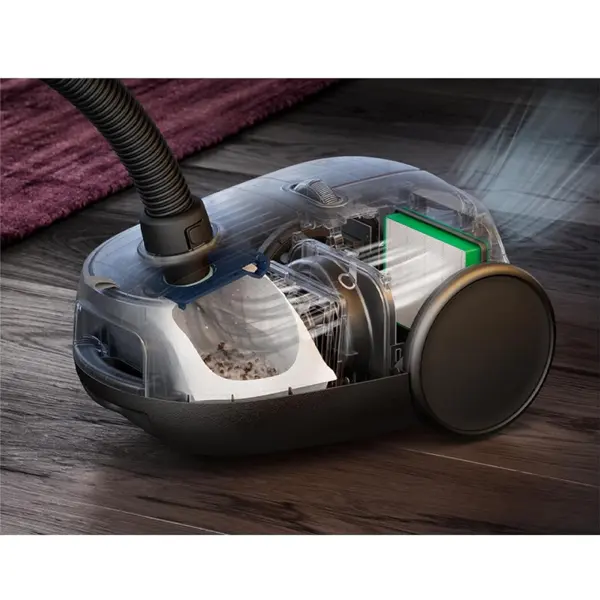 جاروبرقی آاگ AB61C2DB رنگ آبی با ظرفیت 3.5 لیتر