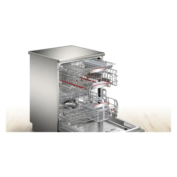 خرید ماشین ظرفشویی بوش SMS8ZDI86Q رنگ نقره ای