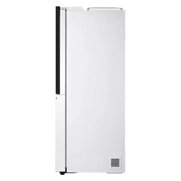 یخچال فریزر ساید بای ساید ال جی GR-X348CQFS رنگ سفید از نمای بغل