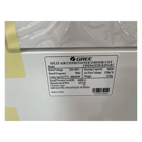 کولر گازی گری  GREE GWH30AGEXH-K3DTA2B