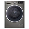 ماشین لباسشویی ال جی WV4149LVG رنگ نقره ای پلاتینیومی از نمای جلو