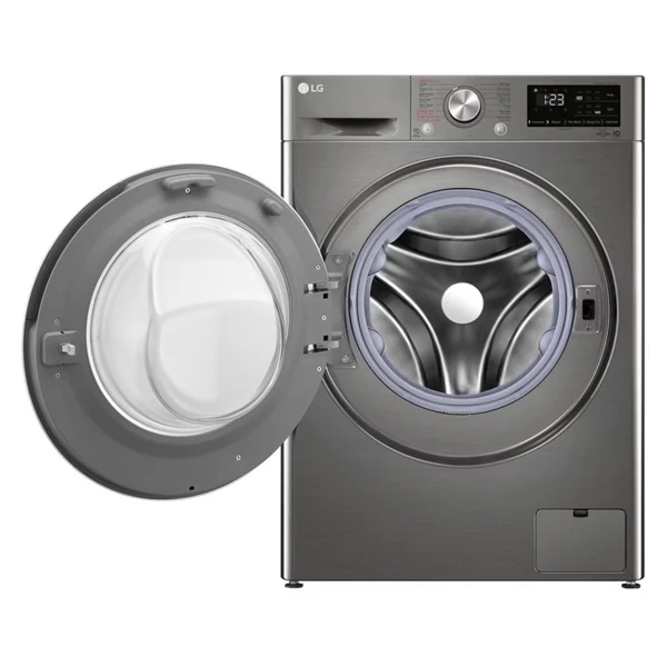 خرید ماشین لباسشویی ال جی F4R3VYGCP  رنگ نقره ای پلاتینیومی