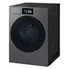 ماشین لباسشویی  سامسونگ مدل WD90F22BCS رنگ خاکستری تیره نمای کنار