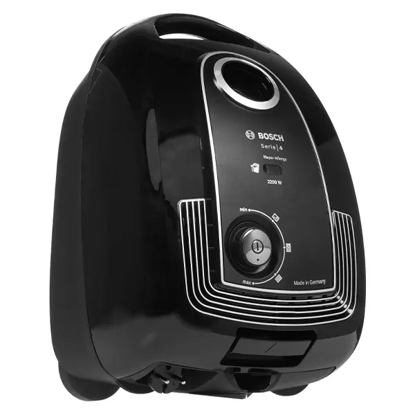جاروبرقی بوش BGLS482200 رنگ مشکی از نمای کنار