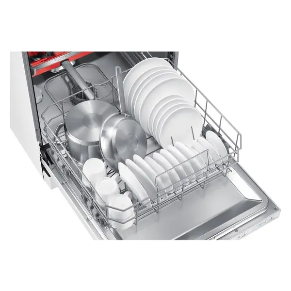 طبقه پایینی ماشین ظرفشویی 14 نفره سامسونگ مدل DW60M9530FW رنگ سفید