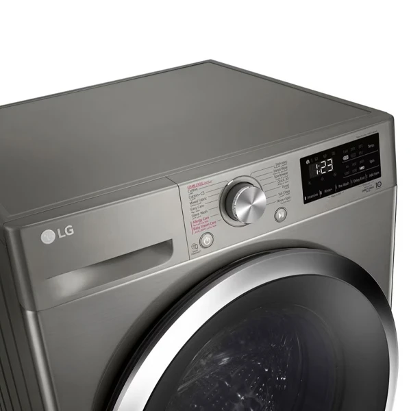 پنل کنترلی ماشین لباسشویی ال جی F4R3VYGCP  رنگ نقره ای پلاتینیومی 