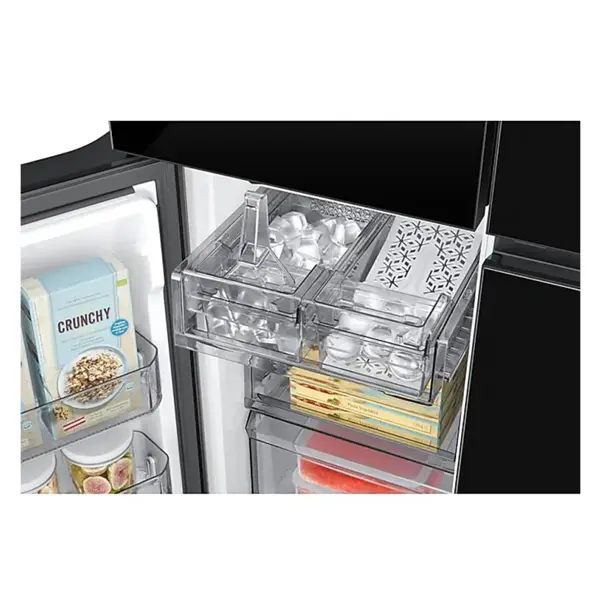 سیستم یخ ساز اتوماتیک دوگانه یخچال فریزر فرنچ چهار درب سامسونگ RF65DB975E22