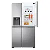 یخچال فریزر ال جی GC-J257SMSV از نمای جلو
