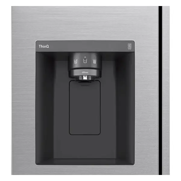 یخچال فریزر دو درب ال جی GC-J257SMSV طراحی آب ریز و یخ ریز