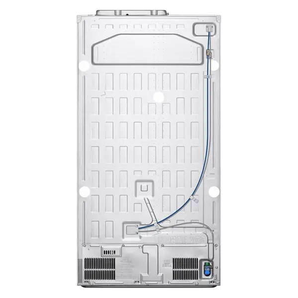 یخچال فریزر ساید بای ساید ال جی GR-X348CQFS رنگ سفید از نمای پشت