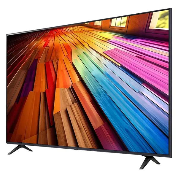 تلویزیون ال ای دی 4K ال جی مدل UT8000 سایز86 اینچ محصول 2024 نمای کنار