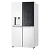 یخچال فریزر فرنچ چهار درب ال جی مدل GR-X33FFQRL رنگ سفید از نمای کنار