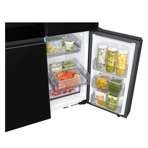 یخچال فریزر فرنچ چهار درب سامسونگ RF65DB975E22 محفظه ی داخل