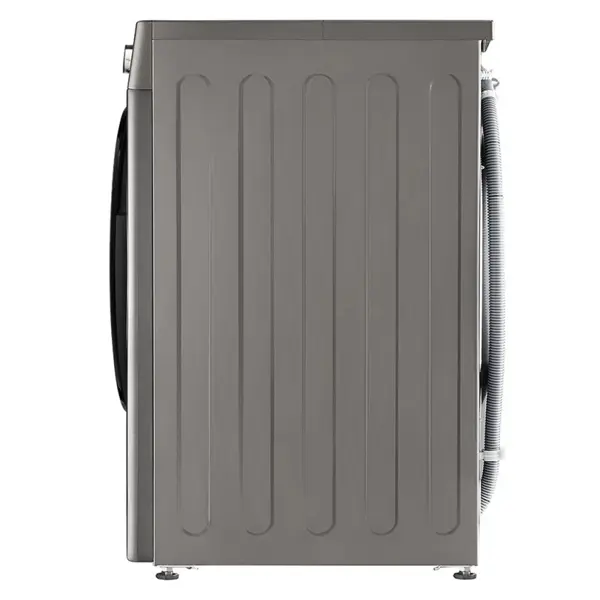 ماشین لباسشویی ال جی F4R3TYG6P رنگ نقره ای پلاتینیومی از بغل