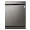 ماشین ظرفشویی ال جی DFC435FP رنگ نقره ای پلاتینیوماز نمای جلو