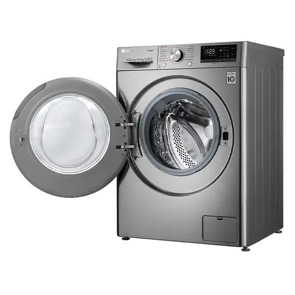  ماشین لباسشویی 2020 ال جی F4V5RYP2T رنگ نقره ای 
