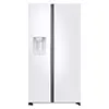 یخچال فریزر ساید بای ساید دو درب سامسونگ RS80DG5402WW رنگ سفید از نمای جلو