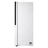 یخچال فریزر ساید بای ساید ال جی GR-X348CQFS رنگ سفید از نمای بغل