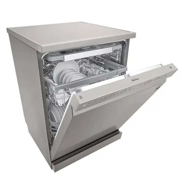 ماشین ظرفشویی ال جی DFC435FP رنگ نقره ای پلاتینیوم سه طبقه 