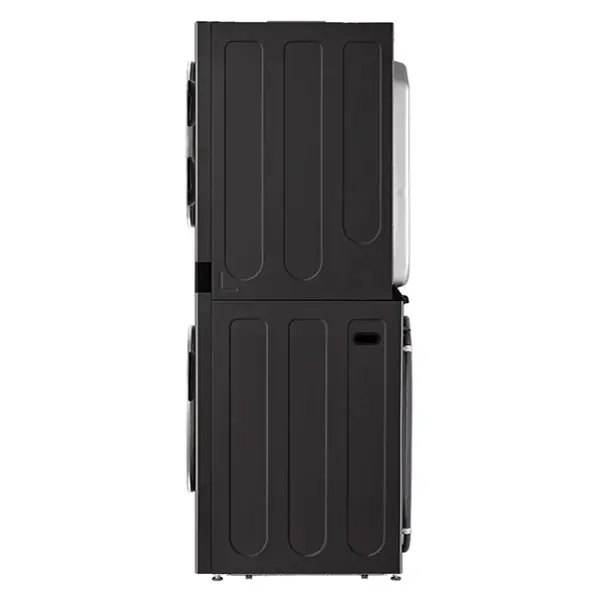 ماشین لباسشویی و خشک کن ال جی WK2116BST رنگ دودی از نمای بغل