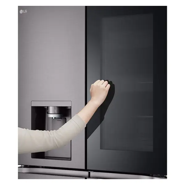 یخچال فریزر فرنچ چهار درب  ازمدل GR-X39FFLRL رنگ نقره ای 