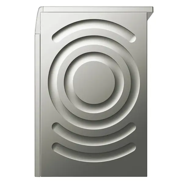  ماشین لباسشویی بوش WGB2560X0 رنگ نقره ای از نمای بغل