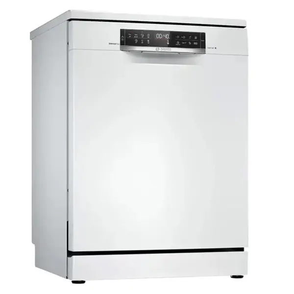 ماشین ظرفشویی سفید بوش مدل SMS6EMW65Q از نمای کنار