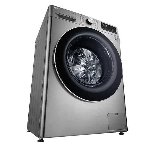  ماشین لباسشویی هوشمند ال جی F4V5RGP2T رنگ نقره ای