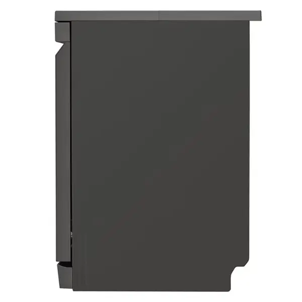 ماشین ظرفشویی ال جی مدل DFC335HD رنگ دودی از نمای بغل