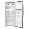 یخچال فریزر بالا پایین مدل  GL-F682HLHN رنگ نقره ای با درب باز