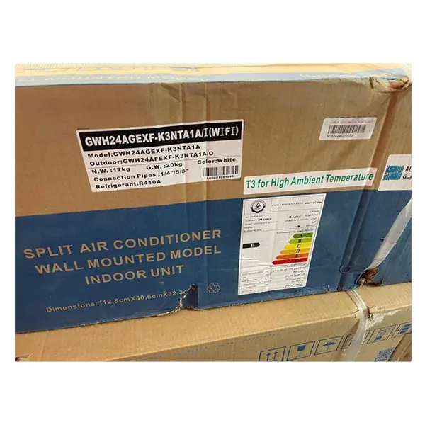 کولر گازی گری مدل GWH24AGEXF با ظرفیت 24000 با عملکرد سرمایشی و گرمایشی