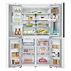 یخچال فریزر فرنچ چهار درب ال جی مدل GR-X33FFQRL رنگ سفید از نمای داخل