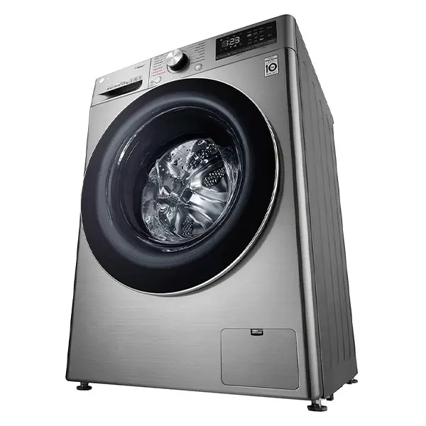  ماشین لباسشویی 1400 دور ال جی F4V5RYP2T رنگ نقره ای 