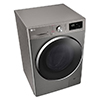 ماشین لباسشویی ال جی رF4R3TYGCP رنگ نقره ای پلاتینیومی با ظریفیت 9 کیلویی